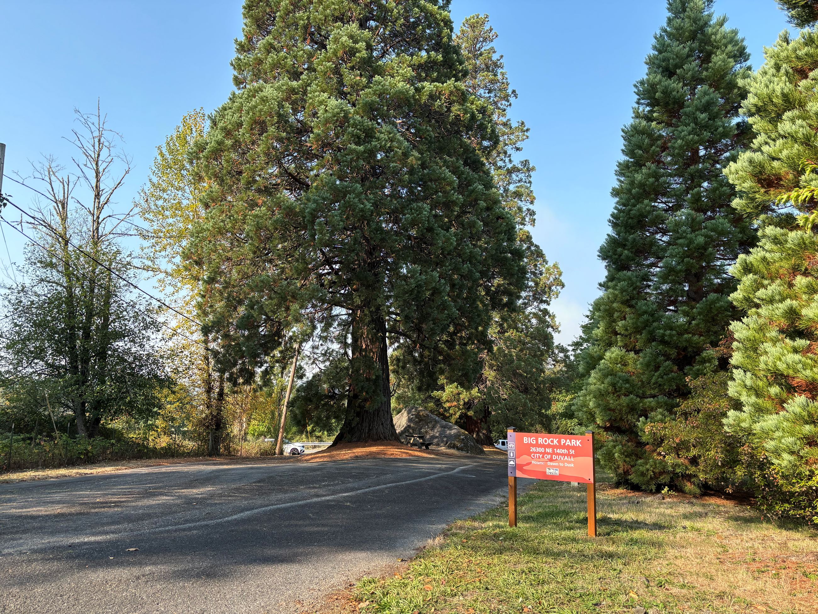 photo of Big Rock Park looking west