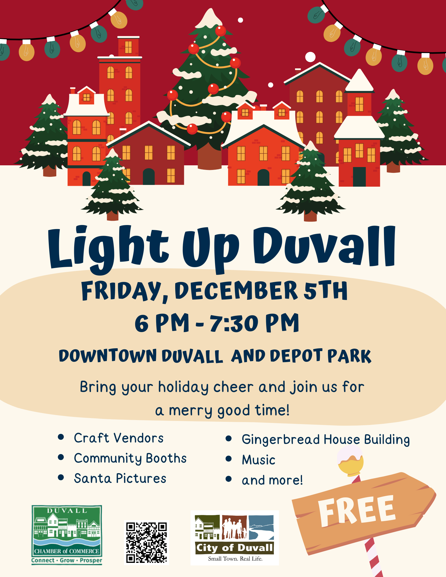 Light Up Duvall - 2025 flyer