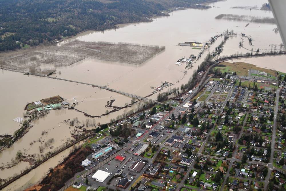 2009 flood aerial