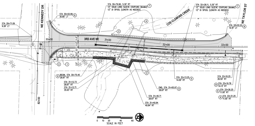 Coe-Clemons Culvert Plan Sheet