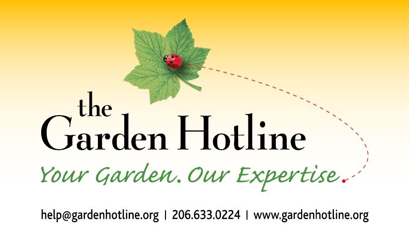 GardenHotline Yellow Logo with contact info